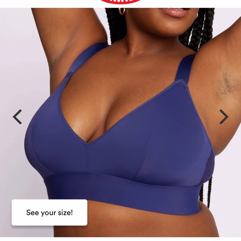 Parade triangle bralette starry night 3+